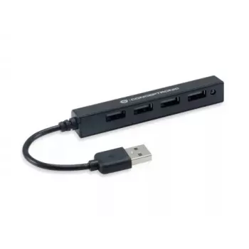 USB-keskitin Conceptronic HUBBIES 4-porttinen USB 2.0 -keskitin