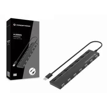 Conceptronic HUBBIES 7-porttinen USB 2.0 -keskitin