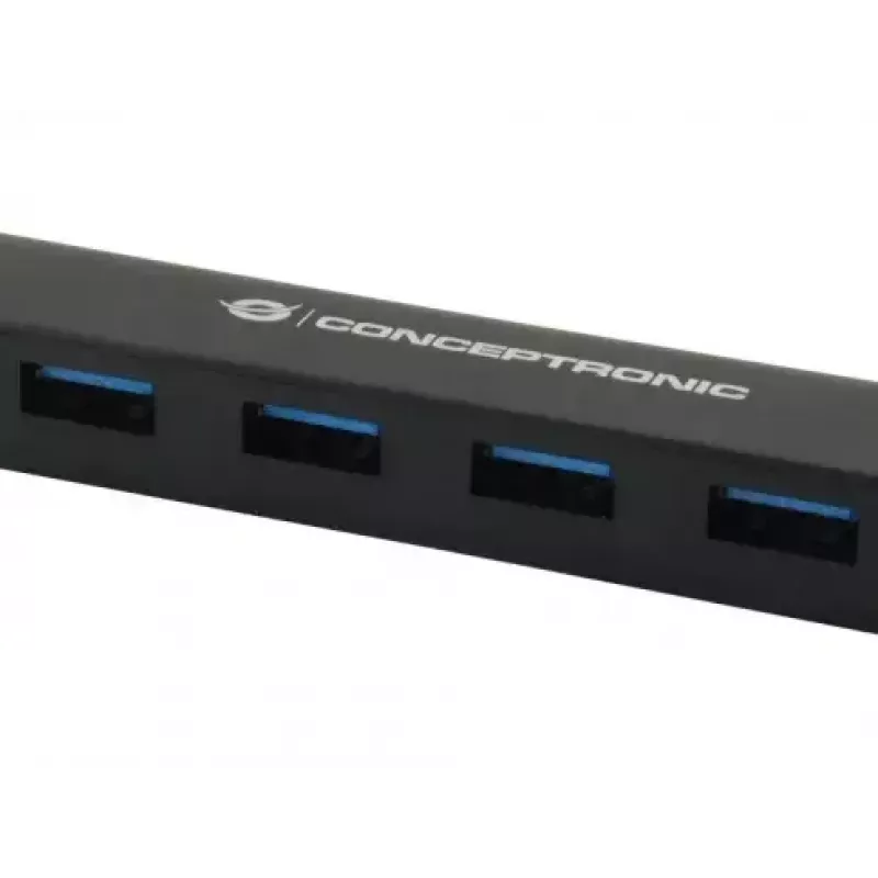 Conceptronic USB 3.1 Type-C – 4-porttinen USB 3.0 -keskitin