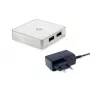 Conceptronic HUBBIES03W USB-keskitin USB 3.2 Gen 1 (3.1 Gen 1) Micro-B 5000 Mbit/s, valkoinen
