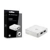 Conceptronic HUBBIES03W USB-keskitin USB 3.2 Gen 1 (3.1 Gen 1) Micro-B 5000 Mbit/s, valkoinen