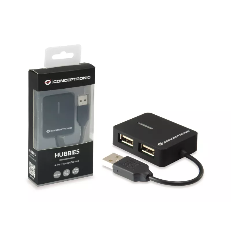 Conceptronic Travel 4 portin USB-keskitin