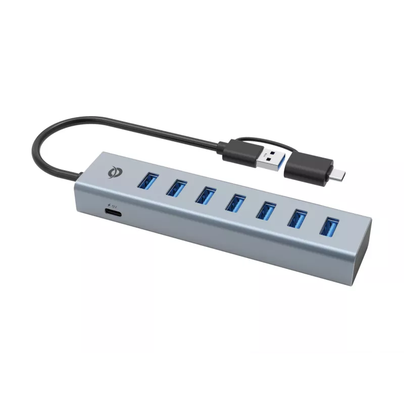 Conceptronic HUBBIES21G 7-porttinen USB 3.0 -keskitin, 5 Gbit/s, USB-A x 7