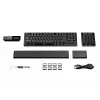 be quiet! Dark Mount Silent Linear DE ISO näppäimistö peli USB QWERTZ saksa musta