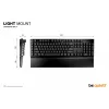 be quiet! Light Mount Silent Linear DE ISO näppäimistö peli USB QWERTZ saksa musta