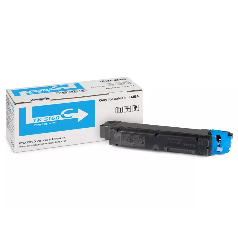 KYOCERA TK-5160C värikasetti 1 kpl alkuperäinen syaani