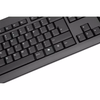 TERRA 1500 johdollinen [US/EU] näppäimistö yleis USB QWERTY US-englanti musta