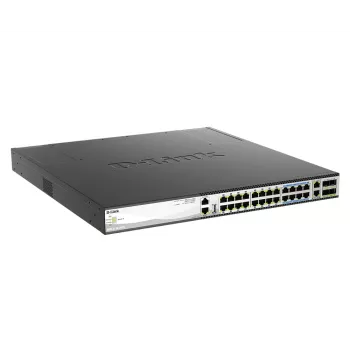 D-Link DMS-3130-30PS verkkokytkin Managed L3 2.5G Ethernet (100/1000/2500) Power over Ethernet (PoE) 1U musta