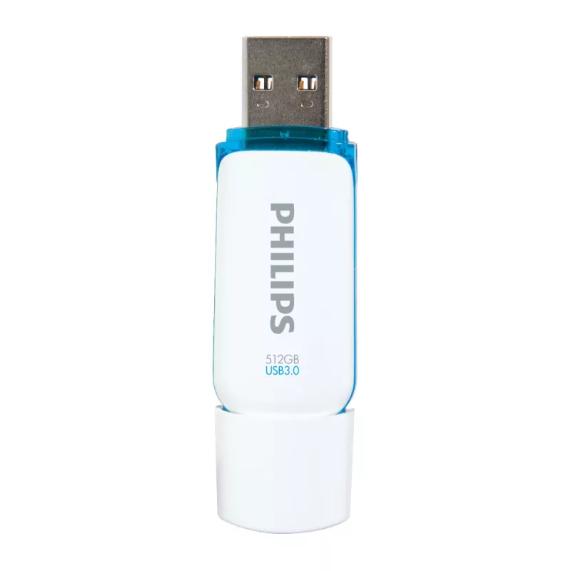 USB-muistitikku Philips FM51FD75B 512 GB, USB Type-A, USB 3.2 Gen 1 (3.1 Gen 1), valkoinen