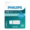 USB-muistitikku Philips FM51FD75B 512 GB, USB Type-A, USB 3.2 Gen 1 (3.1 Gen 1), valkoinen