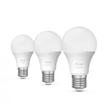 Philips Hue White and colour ambience Essential A60 – E27 älylamppu – 806 lm – 8W – 3 kpl:n pakkaus