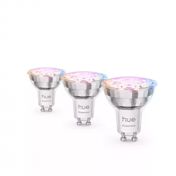 Philips Hue White and colour ambience Essential GU10 – älykohdevalo – 345 lm – 4,7 W – 3 kpl:n pakkaus