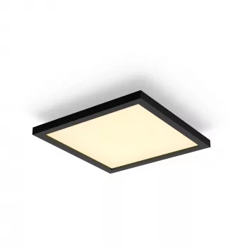 Älykäs kattovalaisin Philips Hue White Ambience Aurelle Square Panel Bluetooth musta