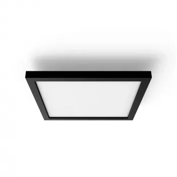 Älykäs kattovalaisin Philips Hue White Ambience Aurelle Square Panel Bluetooth musta