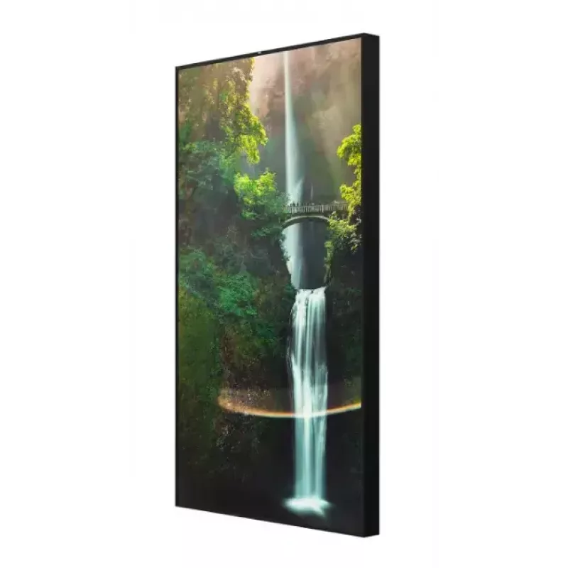 Hisense 55WH80F 55 tuuman (139,7 cm) näyteikkunaan suunnattu kirkas digitaalisen opastuksen näyttö, 4K UHD, 4000 nitiä, 24/7