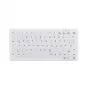Contour Design Active Key Contour ClassicClean lääketieteellinen näppäimistö irrotettava kansi mini langaton valkoinen C4110