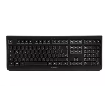 CHERRY DW 3000 näppäimistö ja hiiri sisältyy yleisnäppäimistö RF langaton AZERTY belgialainen musta