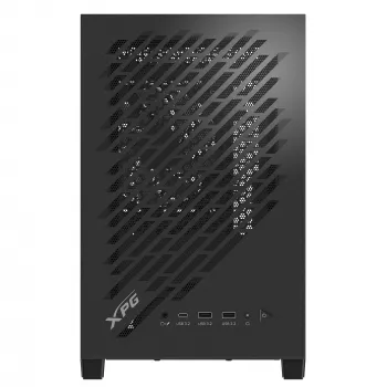 XPG VALOR AIR NANO MID-TOWER -kotelo - musta, Midi-Tower, PC, musta, micro-ATX, Mini-ITX, SPCC, 17 cm