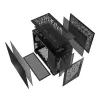 XPG VALOR AIR NANO MID-TOWER -kotelo - musta, Midi-Tower, PC, musta, micro-ATX, Mini-ITX, SPCC, 17 cm