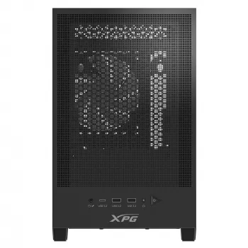 XPG VALOR MESH NANO MID-TOWER -kotelo – musta, Midi-Tower, PC, musta, micro-ATX, Mini-ITX, SPCC, 17 cm