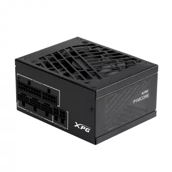 XPG PYMCORE 850W SFX GOLD virtalähde, 850 W, 100 - 240 V, 50/60 Hz, 10 A, 20 A, 70,8 A