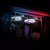 XPG VENTO PRO 120 PWM musta, tuuletin, 12 cm, 450 kierr./min, 2500 kierr./min, musta, valkoinen