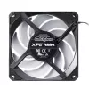 XPG VENTO PRO 120 PWM musta, tuuletin, 12 cm, 450 kierr./min, 2500 kierr./min, musta, valkoinen