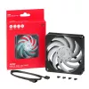 XPG VENTO PRO 120 PWM musta, tuuletin, 12 cm, 450 kierr./min, 2500 kierr./min, musta, valkoinen