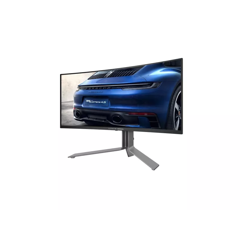 AOC Porsche PD34 tietokonenäyttö 86,4 cm (34 inch) 3440 x 1440 pikseliä Wide Quad HD QD-OLED musta