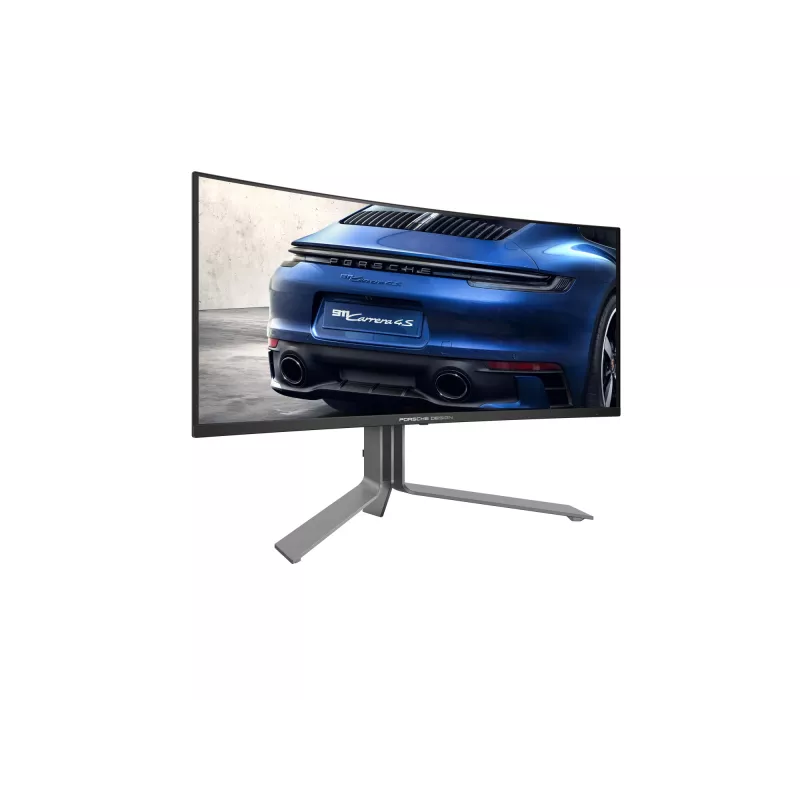 AOC Porsche PD34 tietokonenäyttö 86,4 cm (34 inch) 3440 x 1440 pikseliä Wide Quad HD QD-OLED musta