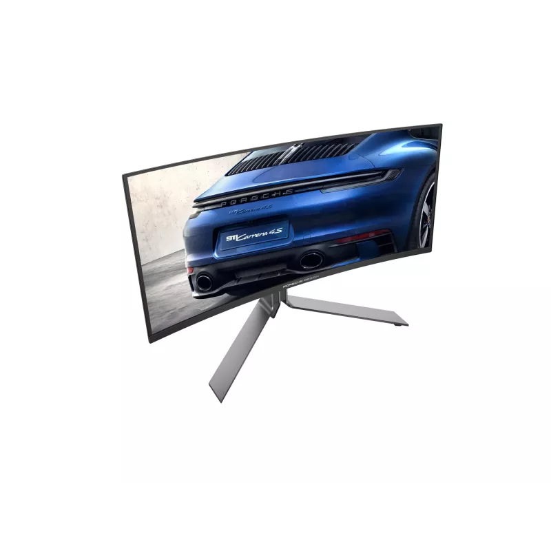 AOC Porsche PD34 tietokonenäyttö 86,4 cm (34 inch) 3440 x 1440 pikseliä Wide Quad HD QD-OLED musta