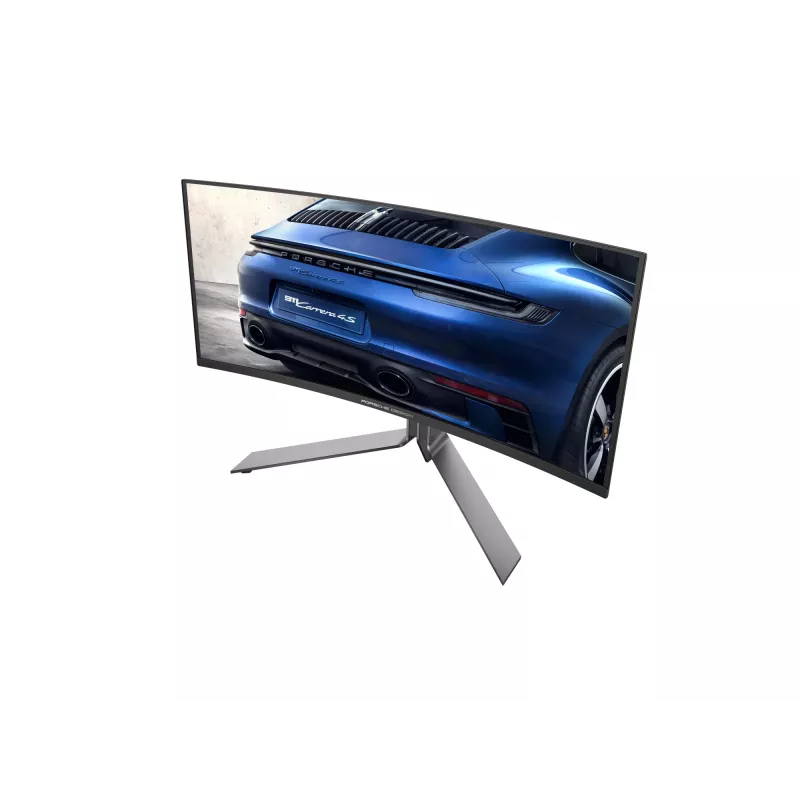 AOC Porsche PD34 tietokonenäyttö 86,4 cm (34 inch) 3440 x 1440 pikseliä Wide Quad HD QD-OLED musta