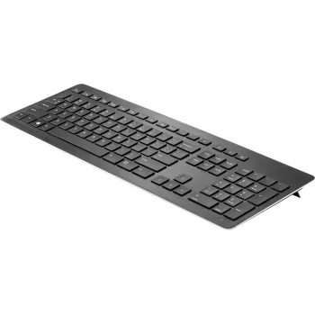HP Wireless Premium näppäimistö, Full-Size, langaton, kalvokytkin, musta