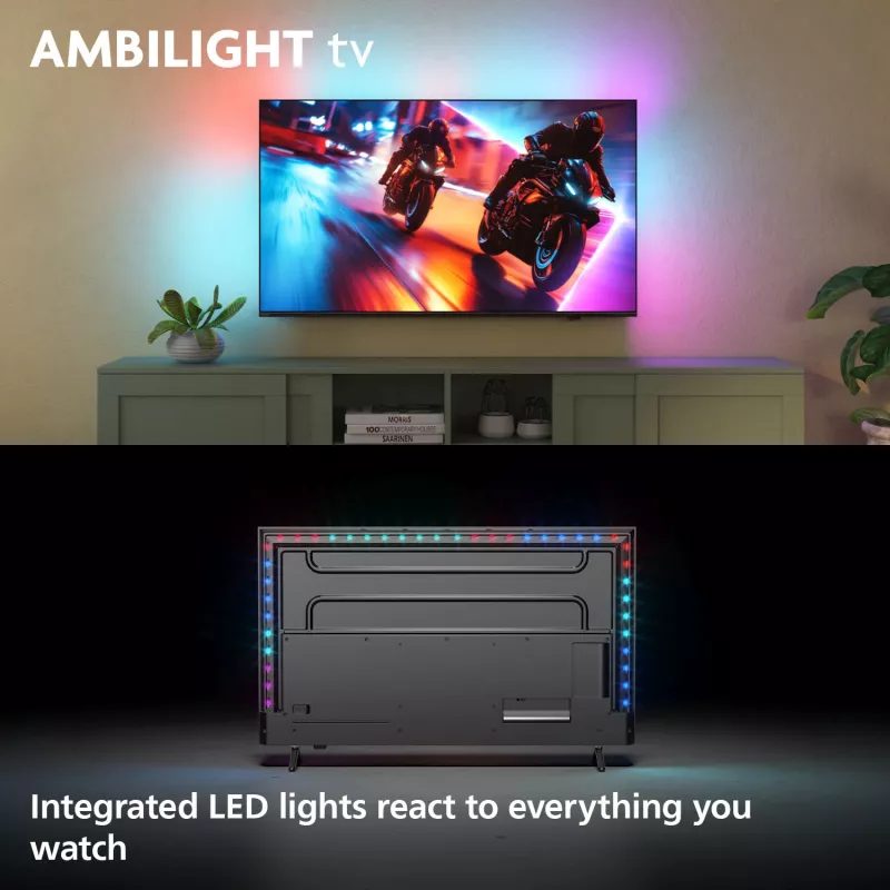 Philips Ambilight 85MLED910/12 65 inch 4K Ultra HD QD-Mini LED televisio