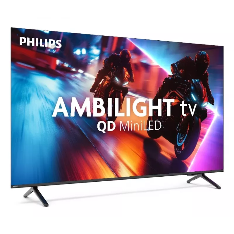 Philips Ambilight 55MLED910/12 Mini LED QLED -televisio 139,7 cm (55 tuumaa) 4K Ultra HD 144 Hz Smart TV Wi-Fi musta