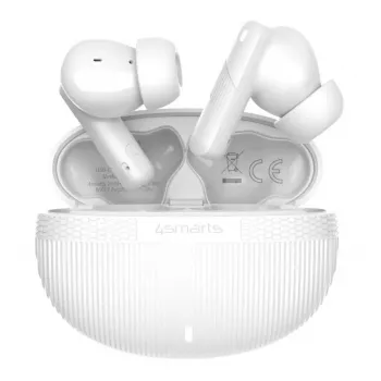 Kuuloke 4smarts SkyBuds Pro ANC True Wireless Stereo TWS in-ear Bluetooth valkoinen 10 m kantama 40 g