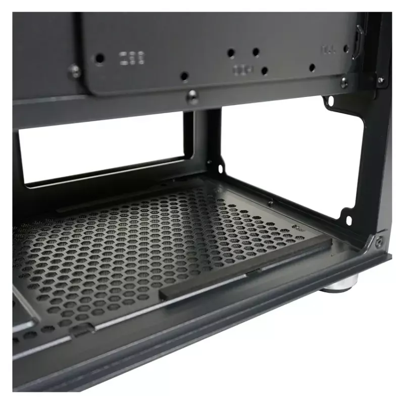 PC-kotelo LC-Power Schwarz_Wanderer_X Midi Tower musta
