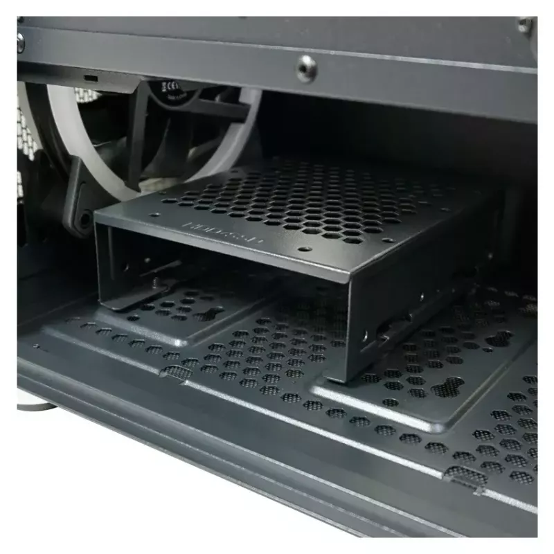 PC-kotelo LC-Power Schwarz_Wanderer_X Midi Tower musta