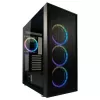 PC-kotelo LC-Power Schwarz_Wanderer_X Midi Tower musta