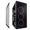 PC-kotelo LC-Power Schwarz_Wanderer_X Midi Tower musta