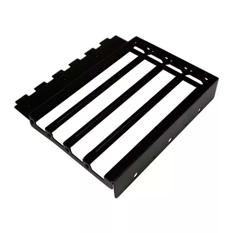 PC-kotelo LC-Power Schwarz_Wanderer_X Midi Tower musta