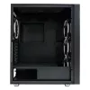 PC-kotelo LC-Power Schwarz_Wanderer_X Midi Tower musta
