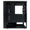 PC-kotelo LC-Power Schwarz_Wanderer_X Midi Tower musta