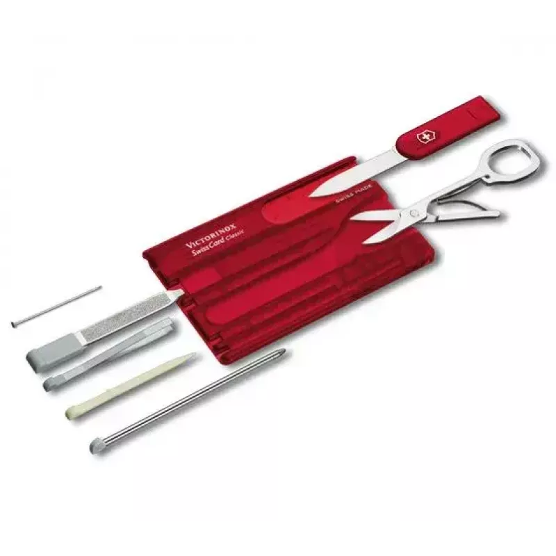 SwissCard Classic Victorinox punainen