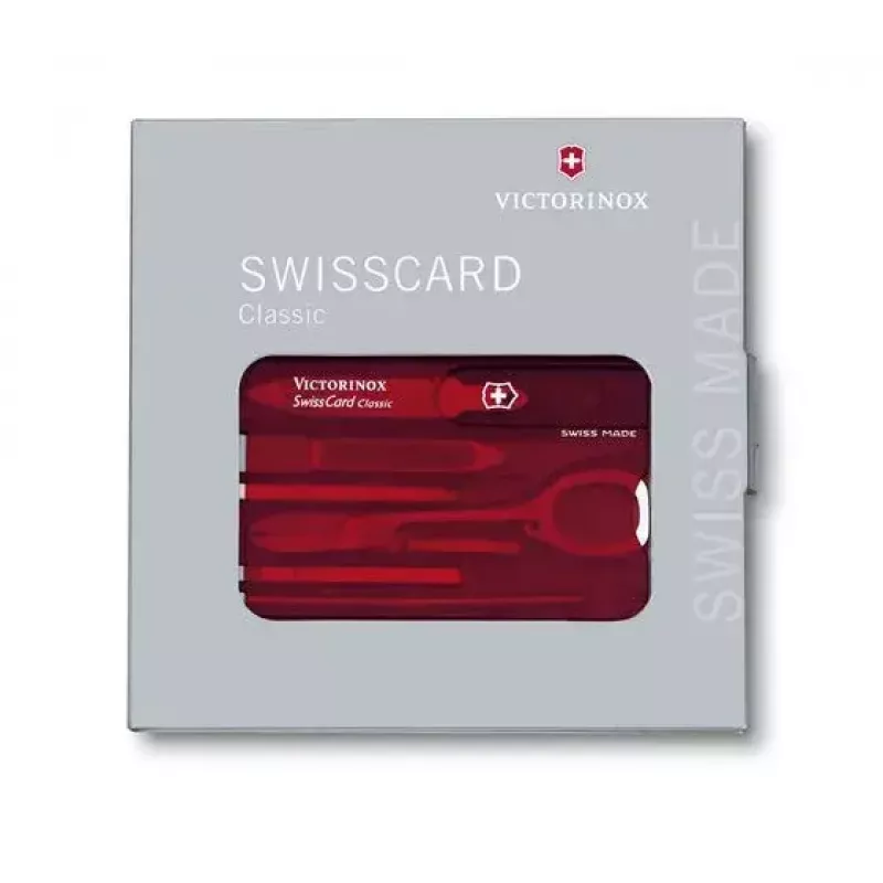 SwissCard Classic Victorinox punainen