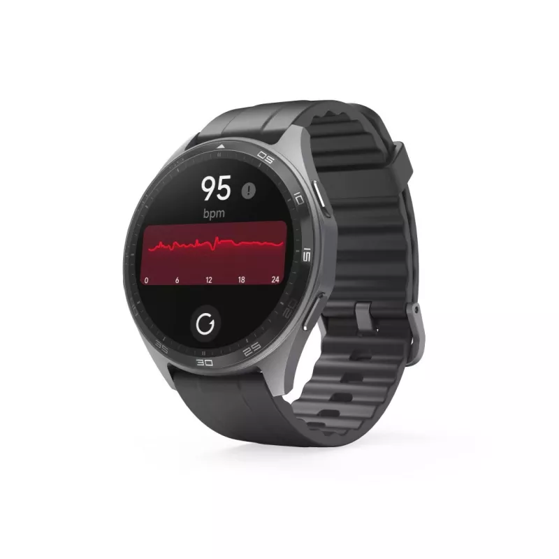 Hama 7010 älykello, 3,63 cm (1,43") AMOLED, GPS, IP68, musta