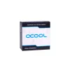 Alphacool ES D-Plug -pistoliitin, G1/4 ulkokierre - G1/4 ulkokierre, musta