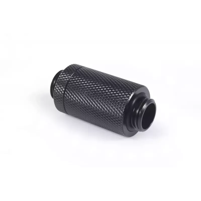Alphacool ES D-Plug -pistoliitin, G1/4 ulkokierre - G1/4 ulkokierre, musta