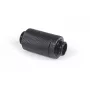 Alphacool ES D-Plug -pistoliitin, G1/4 ulkokierre - G1/4 ulkokierre, musta