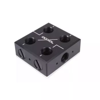 Vesiblokki Alphacool 12993 asetaali kupari nikkeli musta 52mm 56mm 22.5mm